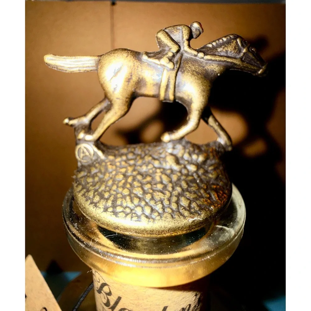 Blanton's Bourbon Empty Bottle 750ml Clear Excellent Horse Stopper Letter A